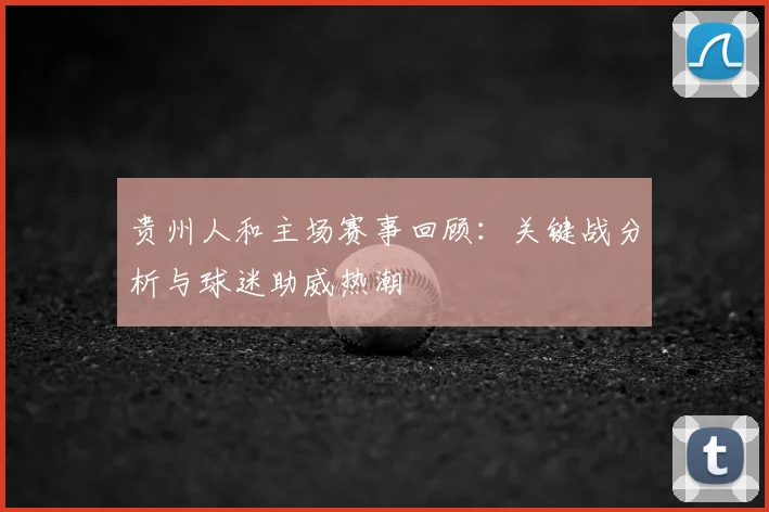 贵州人和主场赛事回顾：关键战分析与球迷助威热潮